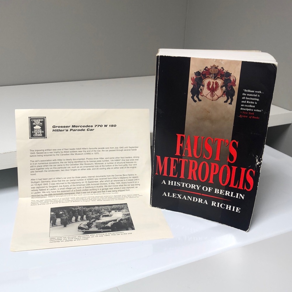 Faust”s metropolis history of war and Berlin